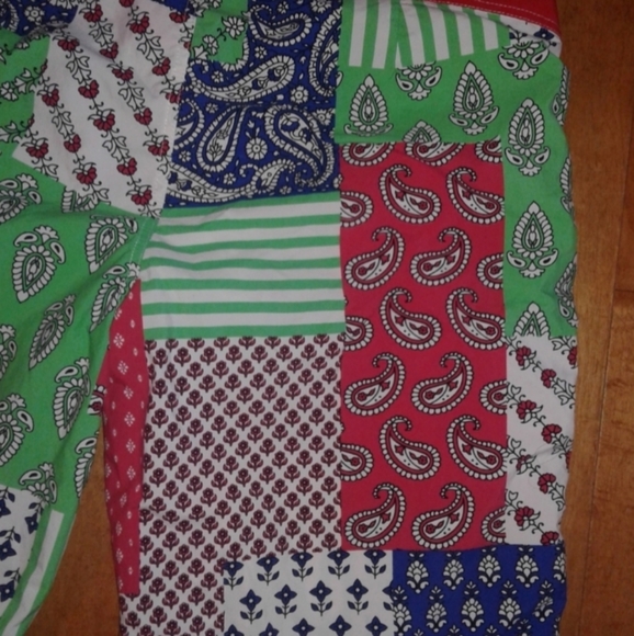 Preppy Canterbury of New Zealand 1904 Mens Cotton Shorts Patchwork Plaid XL NWT - Picture 4 of 7